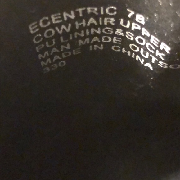 Steve Madden Cow Fur colorized leopard slip on👞… - Picture 6 of 10